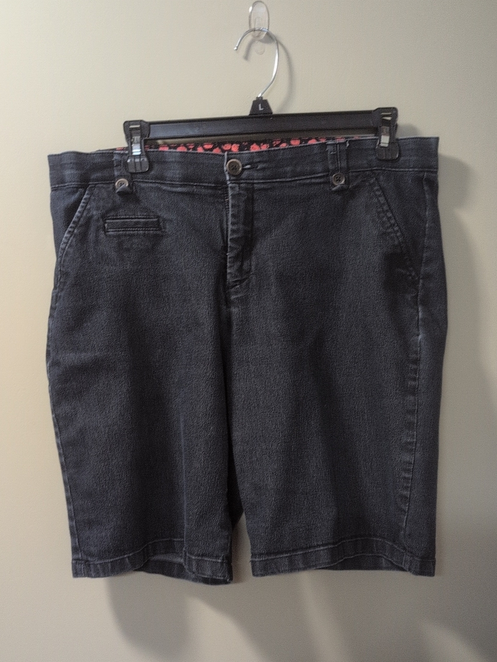 Lee Sinfully Soft Women's Denim Bermuda Shorts